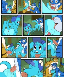 Outing With The Dads 002 and Gay furries comics