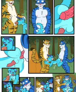 Outing With The Dads gay furry comic