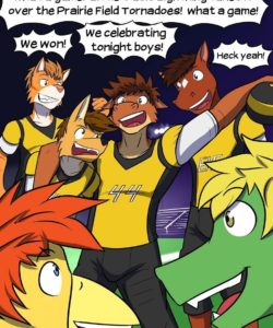 Pass Interference 002 and Gay furries comics
