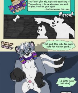 Playing Puppy 004 and Gay furries comics
