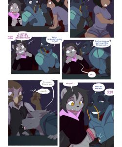 Public Indecency 005 and Gay furries comics