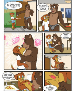 Puppy Delivers The Goods gay furry comic
