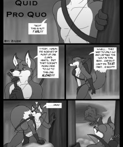 Quid Pro Quo 001 and Gay furries comics