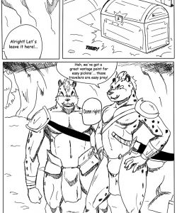 Red Hot Party 1 gay furry comic