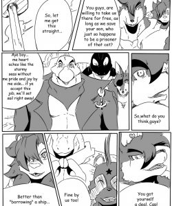 Red Hot Party 5 gay furry comic