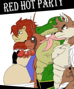 Red Hot Party 6 gay furry comic