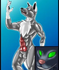 Rubber Muscles 006 and Gay furries comics