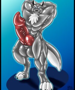 Rubber Muscles 012 and Gay furries comics