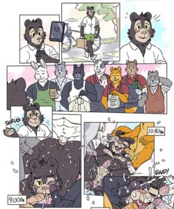 Running Errands With Willy Bear gay furry comic