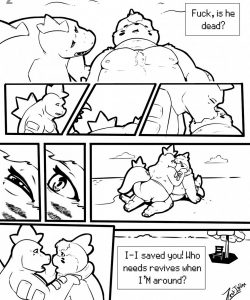 Save Me Again 003 and Gay furries comics