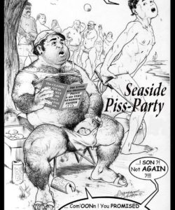 Seaside Piss-Party 2 001 and Gay furries comics