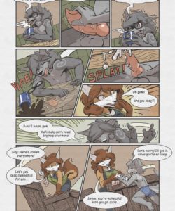 Sheath And Knife - A Beach Side Story 007 and Gay furries comics