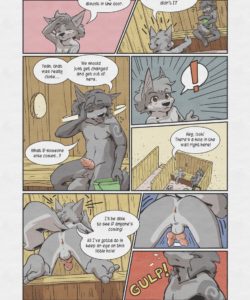 Sheath And Knife - A Beach Side Story 014 and Gay furries comics