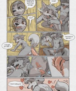 Sheath And Knife - A Beach Side Story 015 and Gay furries comics