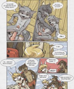 Sheath And Knife - A Beach Side Story 021 and Gay furries comics