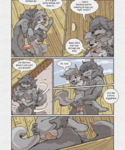 Sheath And Knife - A Beach Side Story 025 and Gay furries comics