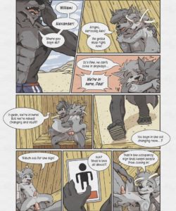 Sheath And Knife - A Beach Side Story 028 and Gay furries comics