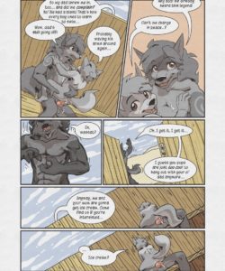 Sheath And Knife - A Beach Side Story 033 and Gay furries comics