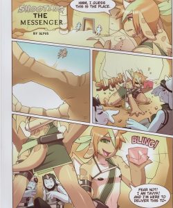 Shooting The Messenger 002 and Gay furries comics
