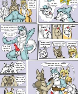 Shower Shy 004 and Gay furries comics