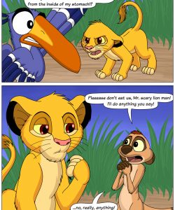 Simba Sex 004 and Gay furries comics