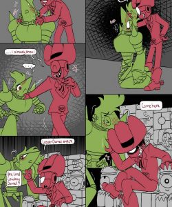 Some Disassembly Inspired 010 and Gay furries comics