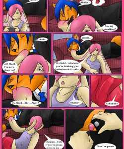 Something Tasty 003 and Gay furries comics