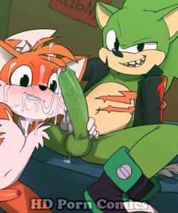 Sonic-Tails Cuckolding 001 and Gay furries comics