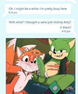 Sonic-Tails Cuckolding 002 and Gay furries comics