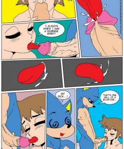 Sonic XXX 004 and Gay furries comics
