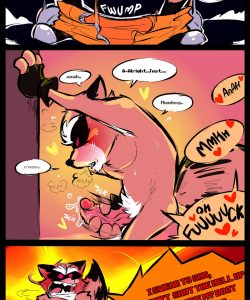 Space Humps 004 and Gay furries comics
