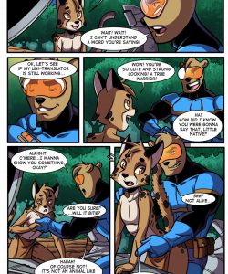 Space Man vs Savage Boy 004 and Gay furries comics