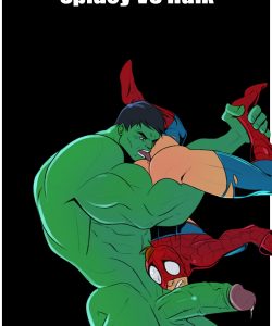 Spidey VS Hulk gay furries
