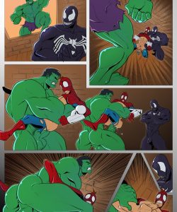 Spidey VS Hulk 002 and Gay furries comics