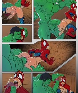 Spidey VS Hulk 003 and Gay furries comics