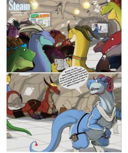 Steam 001 and Gay furries comics