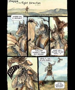 Steppe In The Right Direction 002 and Gay furries comics