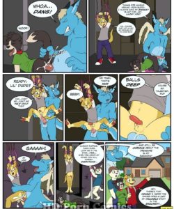 Sticky Fingers 004 and Gay furries comics