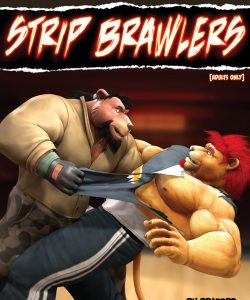 Strip Brawlers 001 and Gay furries comics