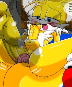 Tails' Secret Hobby 004 and Gay furries comics