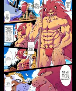 Tale Of A Deserted Island 003 and Gay furries comics
