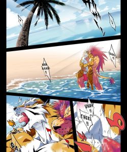 Tale Of A Deserted Island 007 and Gay furries comics