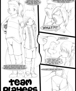 Team Players gay furry comic