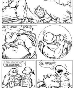 Teenage Mutant Ninja Turtles 004 and Gay furries comics