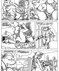Teenage Mutant Ninja Turtles 006 and Gay furries comics