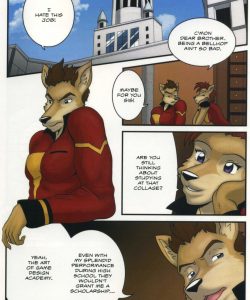 The Bellhop And His Special Guest 002 and Gay furries comics
