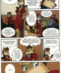 The Bellhop And His Special Guest 003 and Gay furries comics