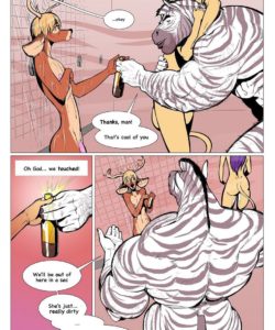 The Big Freshman 009 and Gay furries comics