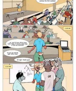 The Big Freshman 014 and Gay furries comics