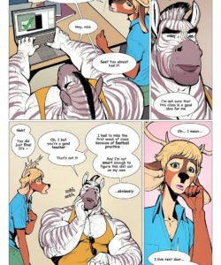 The Big Freshman 018 and Gay furries comics